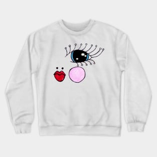 Matryoshka Face Crewneck Sweatshirt